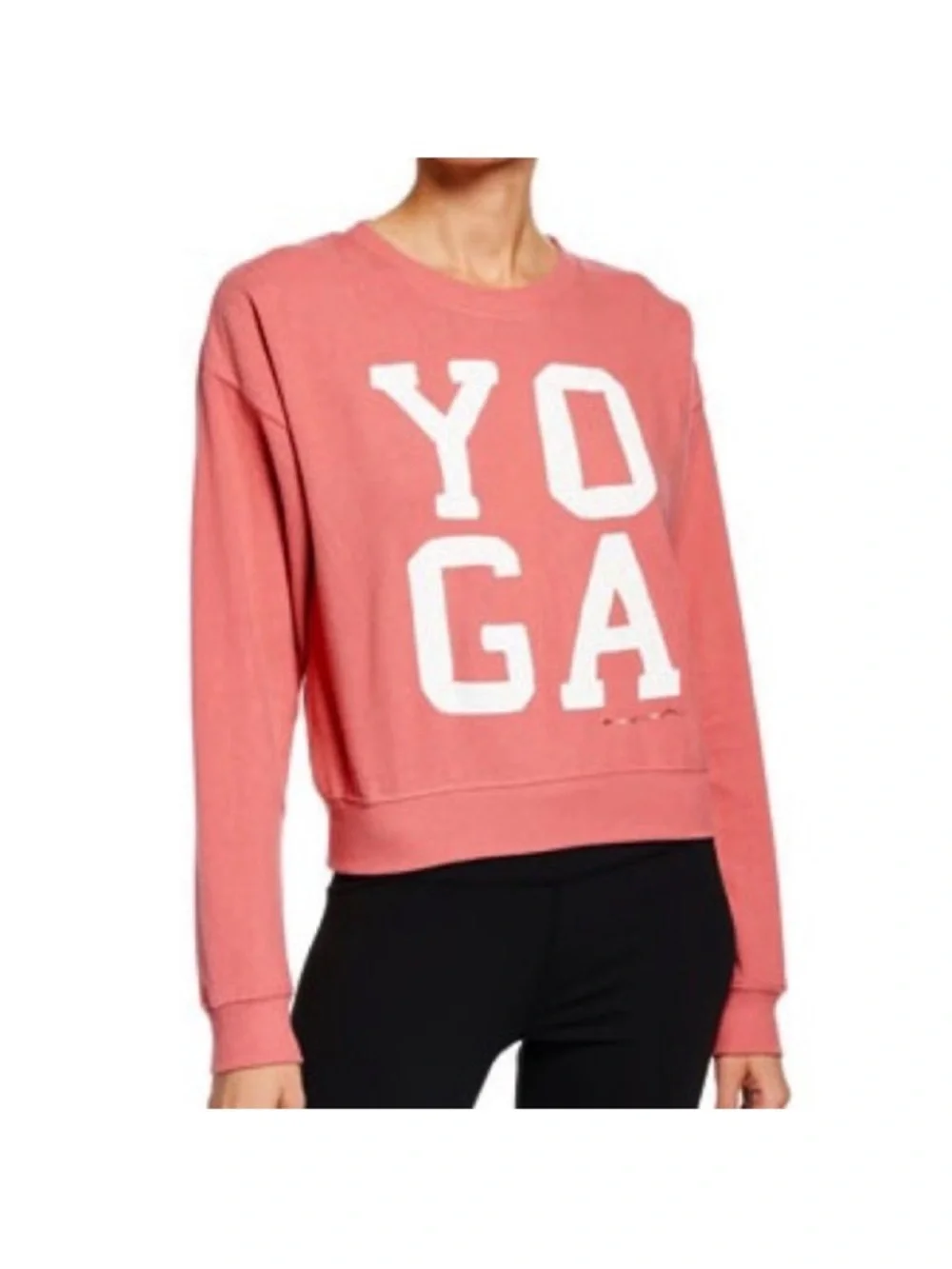 Spiritual Gangster Yoga Malibu Crewneck Pullover Sweater Size Small